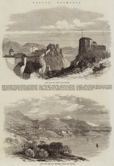 Ragusa, Dalmatia by Edmund Morison Wimperis